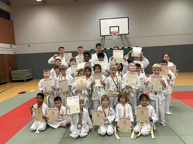 Judokids & Nachwuchs beim Training in Dortmund
